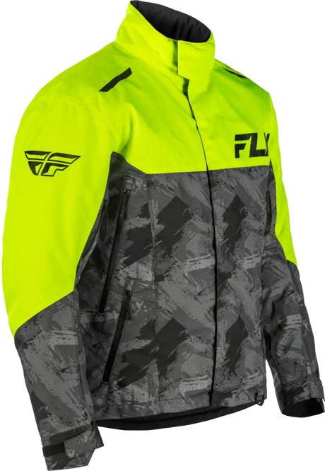 Snx Pro Jacket Hi Vis/Black 4x - FLY RACING