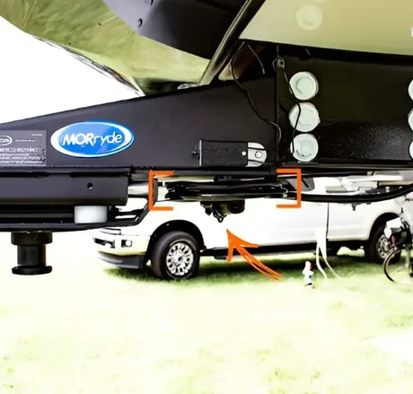 SP56-463 Mor/Ryde Magnetic Pin Box Cord Storage Bracket for Fifth-Wheel trailer hitch