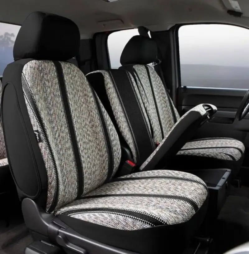 SP88-38 BLACK FIA Sl Front 19 Silv/Sier - Seat Cover