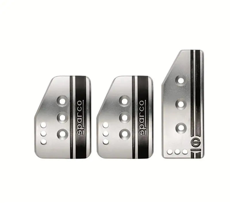 Sparco Pedal Set Settanta Short Silver - 037879IT01