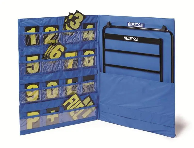Sparco Pit Board And Numbers Kit W/Co - 00594