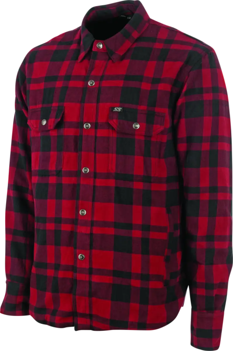 Speed and Strength Black 9 2.0 Moto Shirt Red - 2XL - 892270 - Apparel