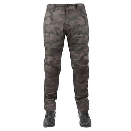 Speed and Strength Dogs Of War Pant Camouflage with black shoes for that war pant vibe