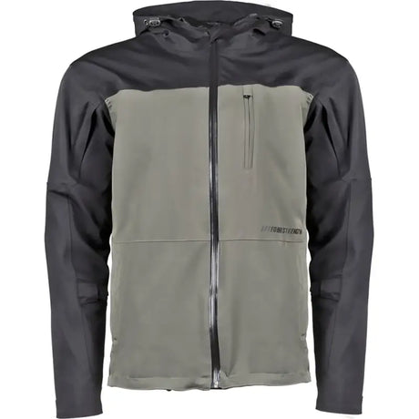 Speed and Strength Fame and Fortune jacket in black olive two-tone hooded style