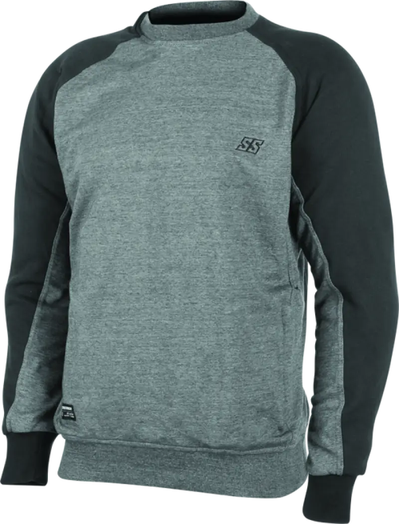 Speed and Strength Lunatic Fringe Armored Sweatshirt Grey/Black - Large - 892262 - Apparel