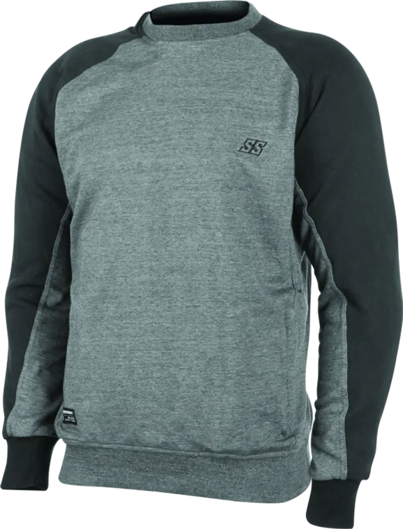 Speed and Strength Lunatic Fringe Armored Sweatshirt Grey/Black - Small - 892260 - Apparel
