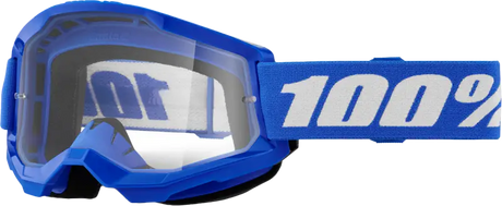 Strata 2 Goggle Blue Clear Lens - Powersports