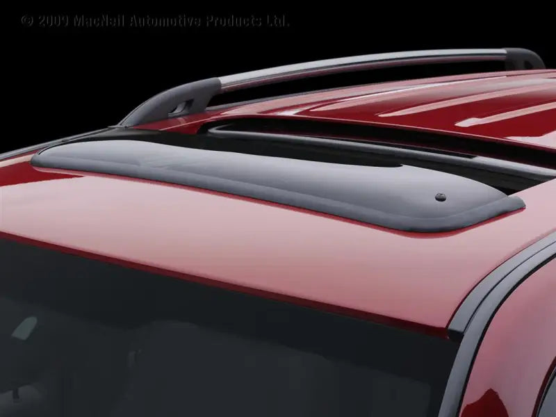 Sunroof Wind Deflector Dark Smoke; Acrylic; Mounts With MagiClip Fastening System - Truck & Automotive