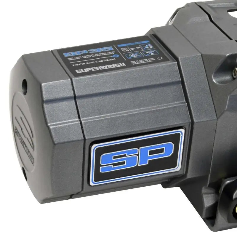 Superwinch 3500 LBS 12V DC 7/32in x 40ft Synthetic Rope Hawse Fairlead SP 35SR Winch - Winches & Hitches