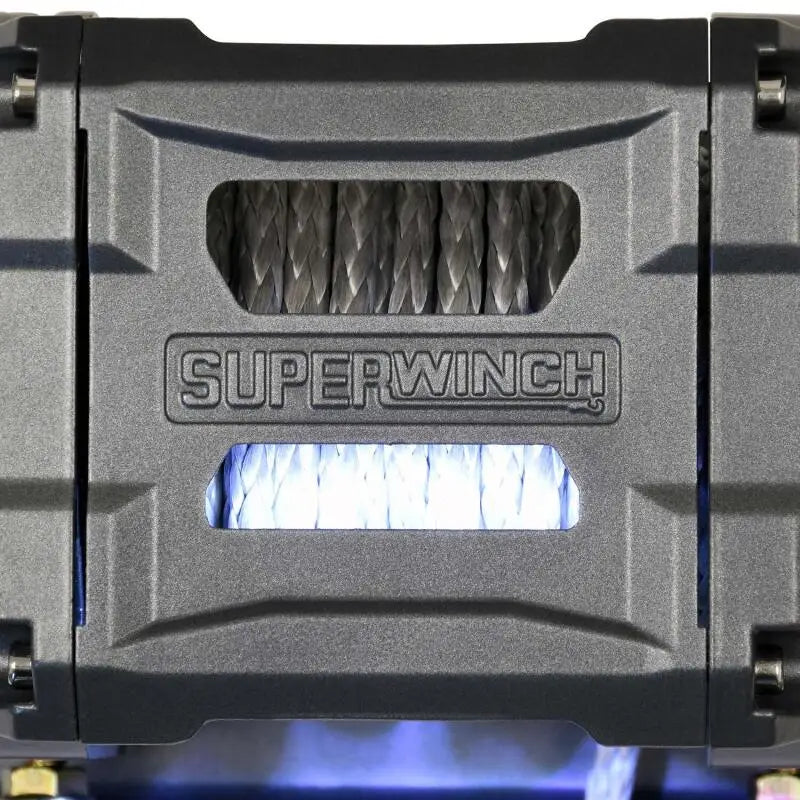 Superwinch 3500 LBS 12V DC 7/32in x 40ft Synthetic Rope Hawse Fairlead SP 35SR Winch - Winches & Hitches