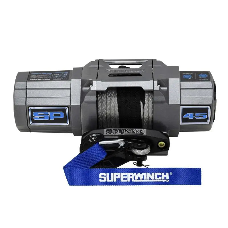 Superwinch 4500 LBS 12V DC 1/4in x 40ft Synthetic Rope Hawse Fairlead SP 45SR Winch - Winches & Hitches
