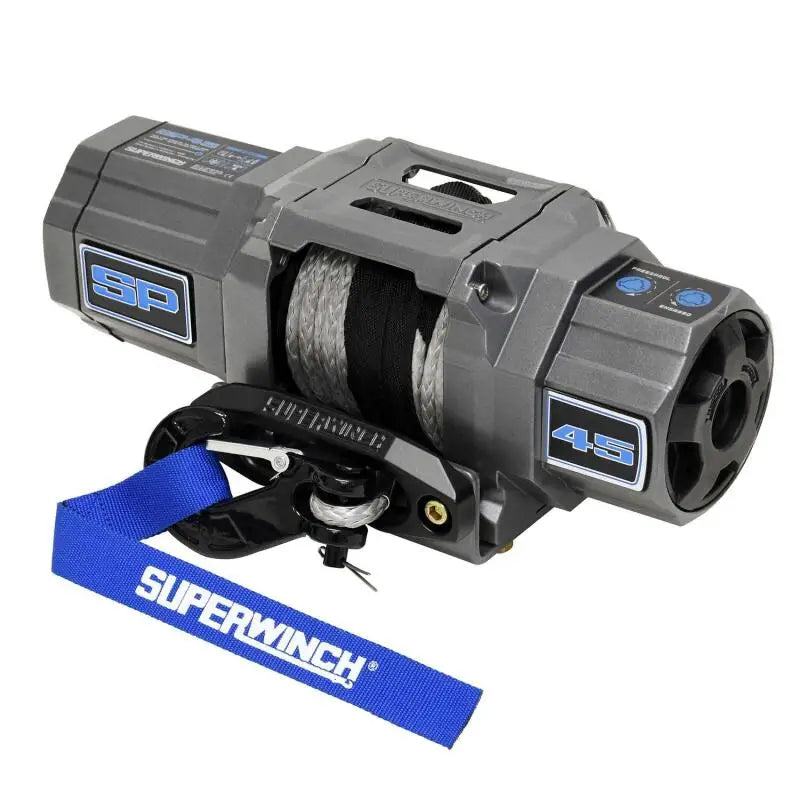 Superwinch 4500 LBS 12V DC 1/4in x 40ft Synthetic Rope Hawse Fairlead SP 45SR Winch - Winches & Hitches