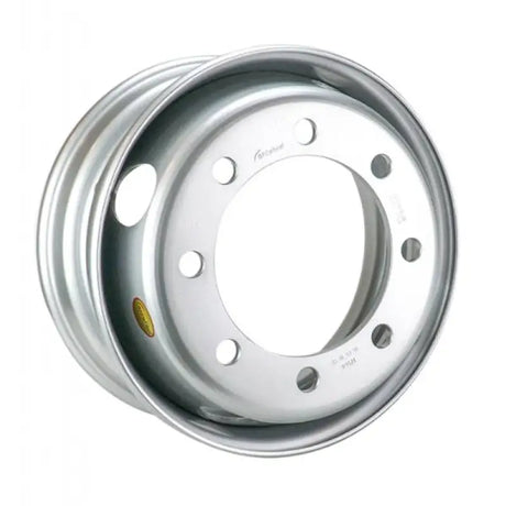 Silver dual truck wheel rim SW1750865SD2 Taskmaster 17.5X6.75 8X6.5