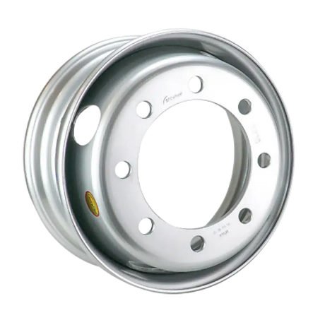Silver Steel Truck Wheel for SW1750865SD2 Taskmaster 17.5X6.75 Silver Dual