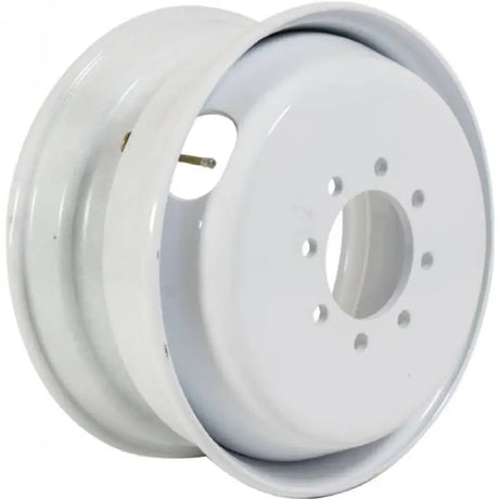 White metal wheel rim for SW1750865WD2 Taskmaster 17.5X6.75 White Dual pickup truck