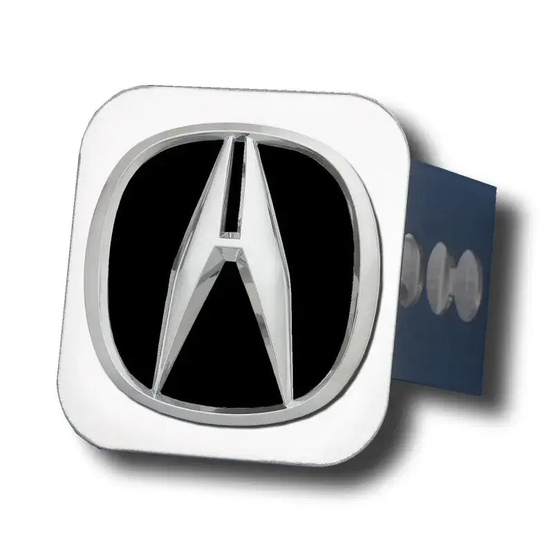 Acura emblem with mounting bracket for T.ACU.C Auto Gold Accura Chr Trlr Hitch