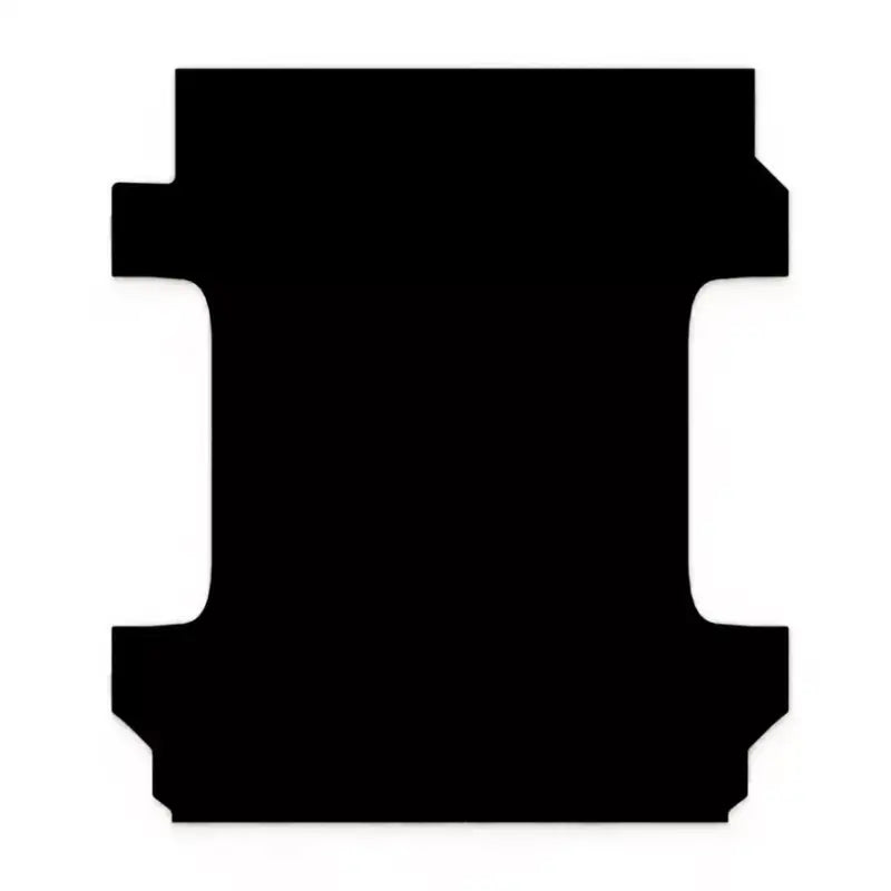 Black floor mat for Legend Fleet pickup truck with automat bar rubber design