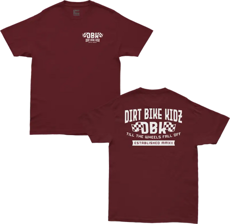 Till The End Tee Burgundy Xl - DBK
