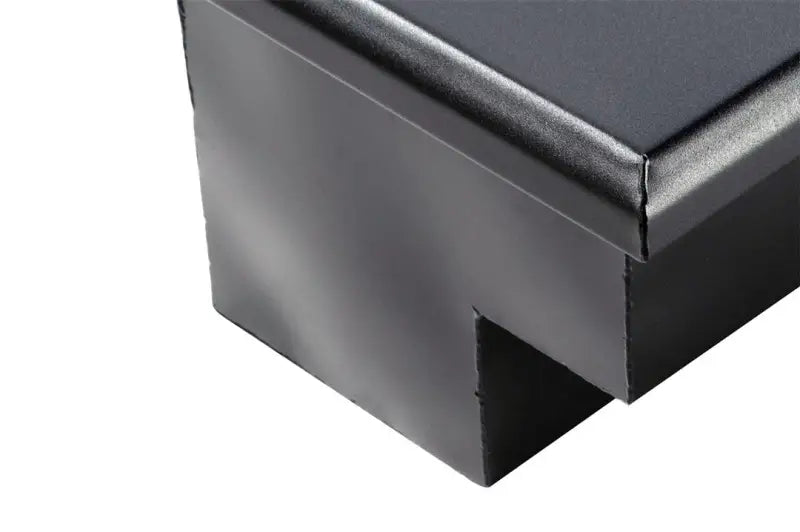 Tool Box Side Mount; Single Lid; Black Textured Powder Coated Steel; 48 Inch Length x 12.75 Width 10 Height; 3 Cubic