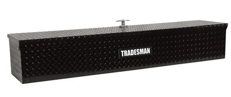 Tradesman Aluminum Flush Mount Truck Tool Box (48in.) - Black - & Automotive