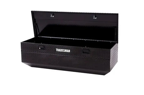Tradesman Aluminum Flush Mount Truck Tool Box (56in.) - Black - & Automotive