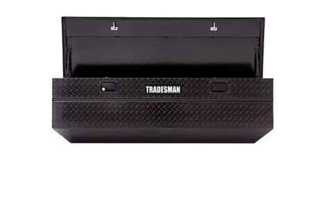 Tradesman Aluminum Flush Mount Truck Tool Box (56in.) - Black - & Automotive