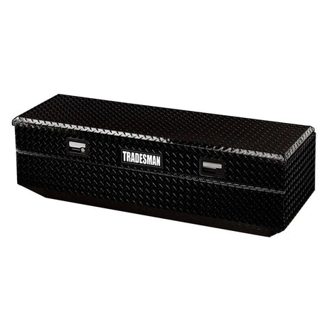 Tradesman Aluminum Flush Mount Truck Tool Box (60in.) - Black - & Automotive