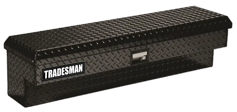 Tradesman Aluminum Side Bin Truck Tool Box (48in.) - Black - & Automotive