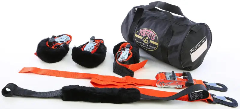 TRAILERKIT-109 Powertye Big Daddy Premium Trailer Kit Orange 2"X6.5'