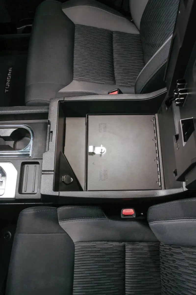 Tuffy Console Safe W/ Keyed Lock For Toyota Tundra W/ Flow Thru Console - Tuffy Products