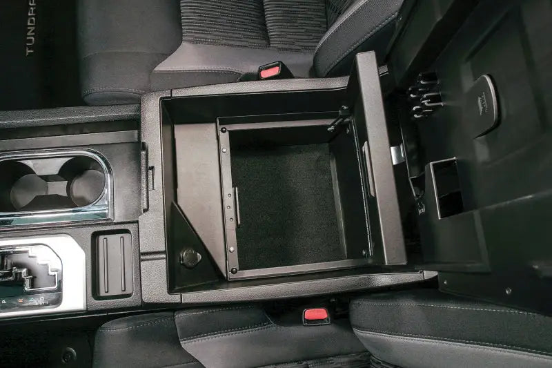 Tuffy Console Safe W/ Keyed Lock For Toyota Tundra W/ Flow Thru Console - Tuffy Products