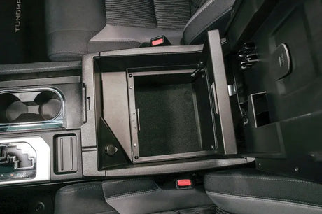 Tuffy Console Safe W/ Keyed Lock For Toyota Tundra W/ Flow Thru Console - Tuffy Products