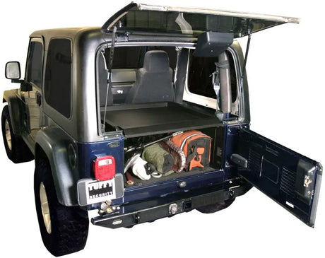 Tuffy Tj Lj & Yj Security Deck Enclosure- 01 Blk - Tuffy Products