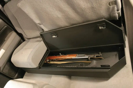 Tuffy 07-21 Toyota Tundra Double Cab Underseat Lockbox W/ Keyed Lock - Tuffy Products