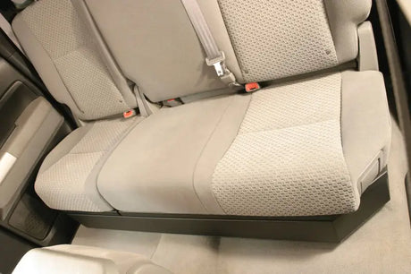 Tuffy 07-21 Toyota Tundra Double Cab Underseat Lockbox W/ Keyed Lock - Tuffy Products