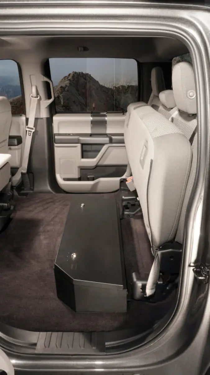 Tuffy Underseat Lockbox 2/3 Length W/ Keyed Lock For Ford Fseries Supercrew - Tuffy Products