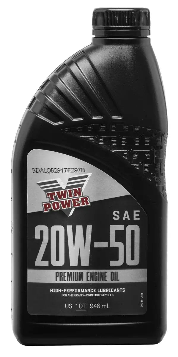 Twin Power 20W50 Premium Oil Quart - 539006 - Oils & Filters