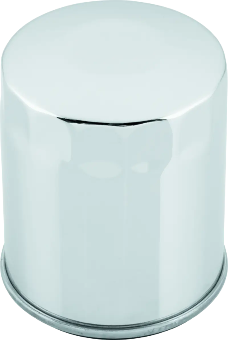 Shiny chrome oil filter for Twin Power 80-99 BT Exc Twin Cam Harley Davidson