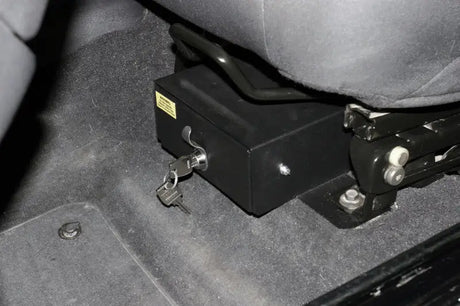 Tuffy Jeep Wrangler Underseat Drawer Flip Seat W/ Keyed Lock - Tuffy Products