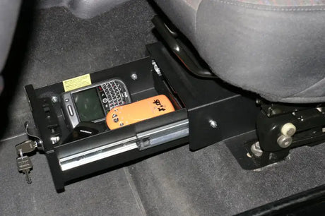 Tuffy Jeep Wrangler Underseat Drawer Flip Seat W/ Keyed Lock - Tuffy Products
