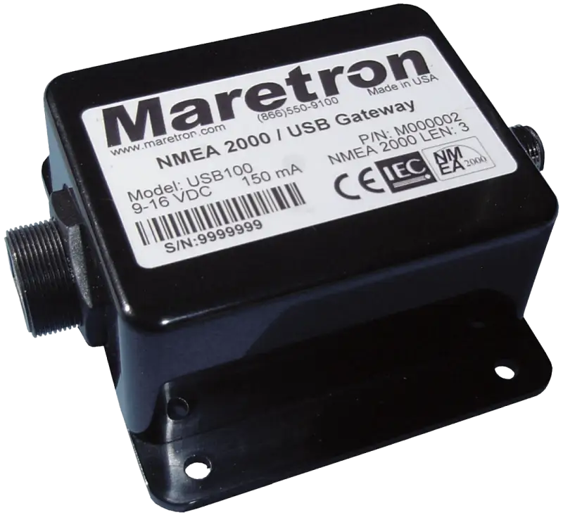 USB100-01 Maretron Gateway NMEA 2000/USB device for seamless marine electronics integration, RV, Automotive, Powersports, off-road, marine, exterior, truck accessories, interior, truck bed, rv parts, Marine, AVADA - Best Sellers, Must Haves