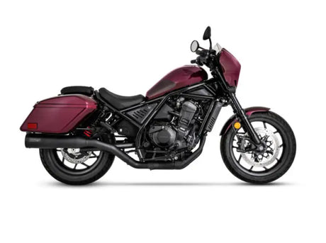 Vance & Hines HONDA Hondada 17-20 Rebel S/O Black Slip-On Exhaust - Truck Automotive