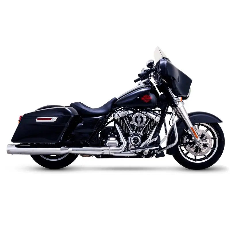 Vance and Hines Torquer 450 Slip-Ons Chrome on black motorcycle, premium RV, automotive, powersports, off-road, marine, exterior, truck accessories, interior, truck bed, RV parts, apparel, helmets, racing, riding, BMX.