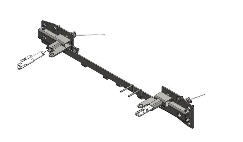 Vehicle Baseplate Removable Tabs; Single Lug; With Safety Cable Hooks - Truck & Automotive