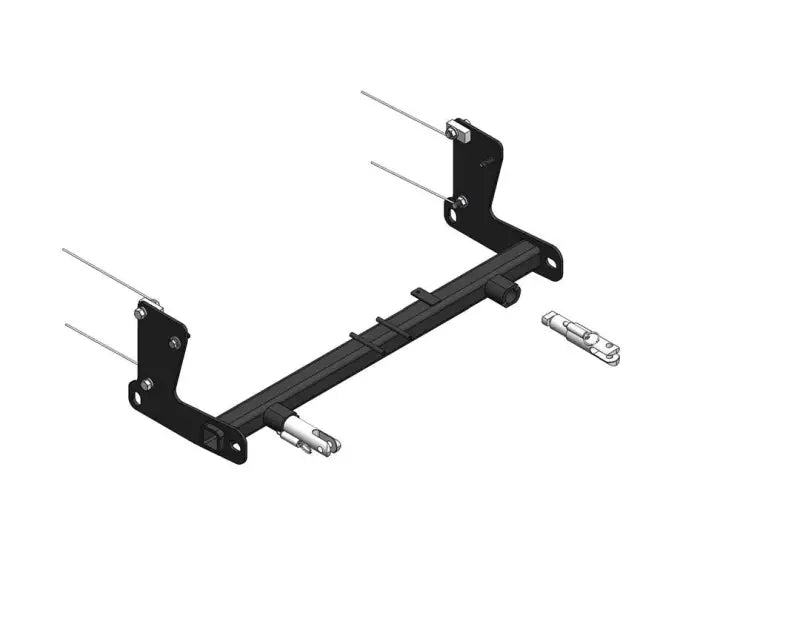 Vehicle Baseplate Removable Tabs; Single Lug; With Safety Cable Hooks - Truck & Automotive
