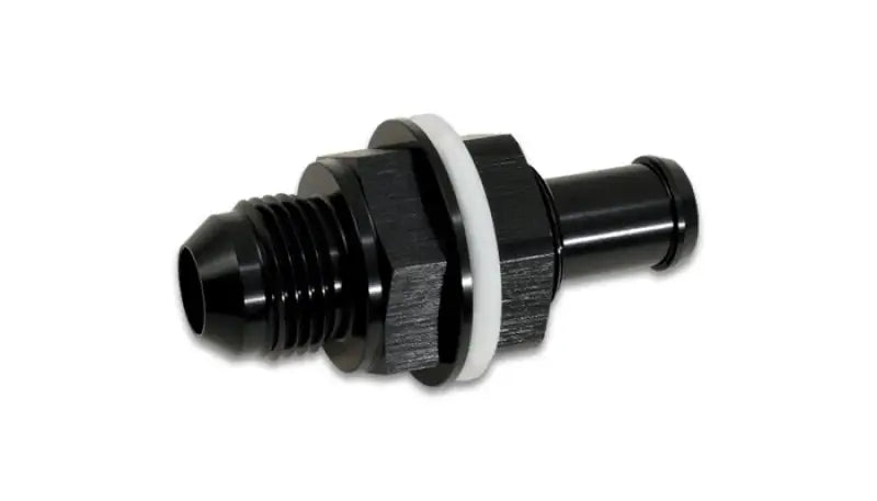 Vibrant Bulkhead Fuel Cell Adapter -6AN Male Flare x 5/16in Barb - Truck & Automotive