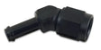 Vibrant Female AN to 45 Degree Barb AL Fitting (-6AN 3/8in Barb) - Truck & Automotive