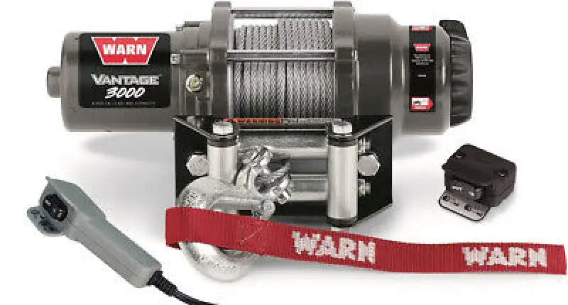 Warn 108213 Vantage 3000 Steel Cable Winch
