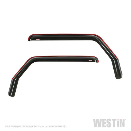 Westin Westin 2018-2019 Jeep Wrangler JL Wade In-Channel Wind Deflector 2pc - Smoke