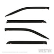 Westin Westin 2019 RAM 1500 Crew Cab (Non Classic) Wade Slim Wind Deflector 4pc - Smoke